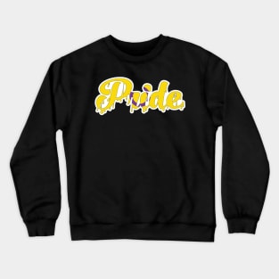 Intersex Pride Drip Crewneck Sweatshirt